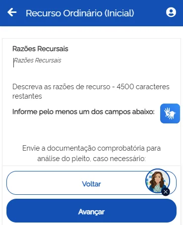 razões recursais meu inss