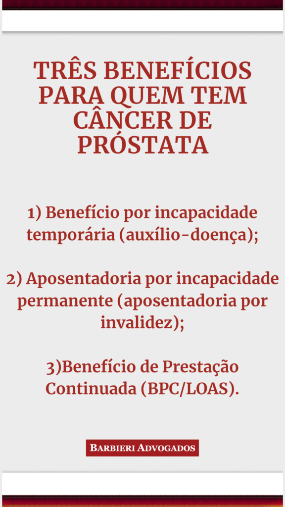 beneficios cancer prostata inss