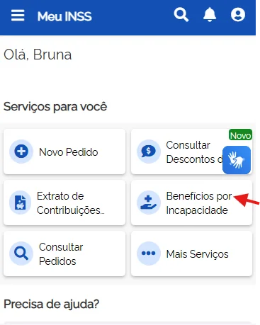 Benefícios por incapacidade Meu INSS